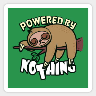 Funny Lazy Kawaii Cute Sloth Lover Cartoon Meme Magnet